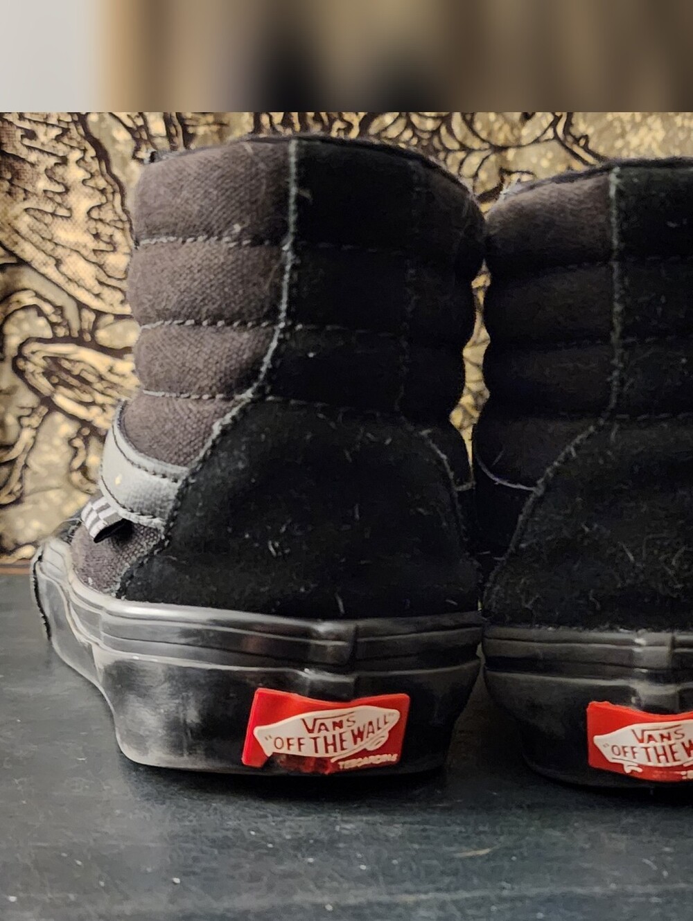 Vans Off The Wall Black High-Top Sneakers